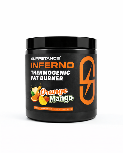 Inferno Thermogenic Fat Burner | Orange Mango Titan Fitness
