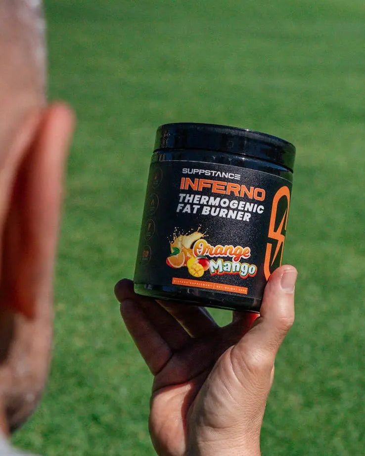 Inferno Thermogenic Fat Burner | Orange Mango Titan Fitness